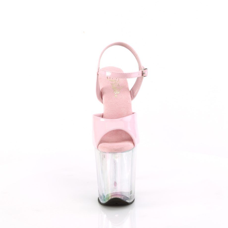 Pleaser FLAMINGO-809HT FLAM809HT/BPHG/HG Sandali con Cinturino  Tacco Altissimo 20 Plateau 10.0 Rosa FLAM809HT/BPHG/HG