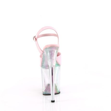 Pleaser FLAMINGO-809HT FLAM809HT/BPHG/HG Sandali con Cinturino  Tacco Altissimo 20 Plateau 10.0 Rosa FLAM809HT/BPHG/HG