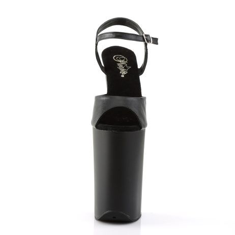 Pleaser INFINITY-909 INF909/BPU/M Sandali con Cinturino  Tacco Altissimo 22 Plateau 13.3 Nero INF909/BPU/M