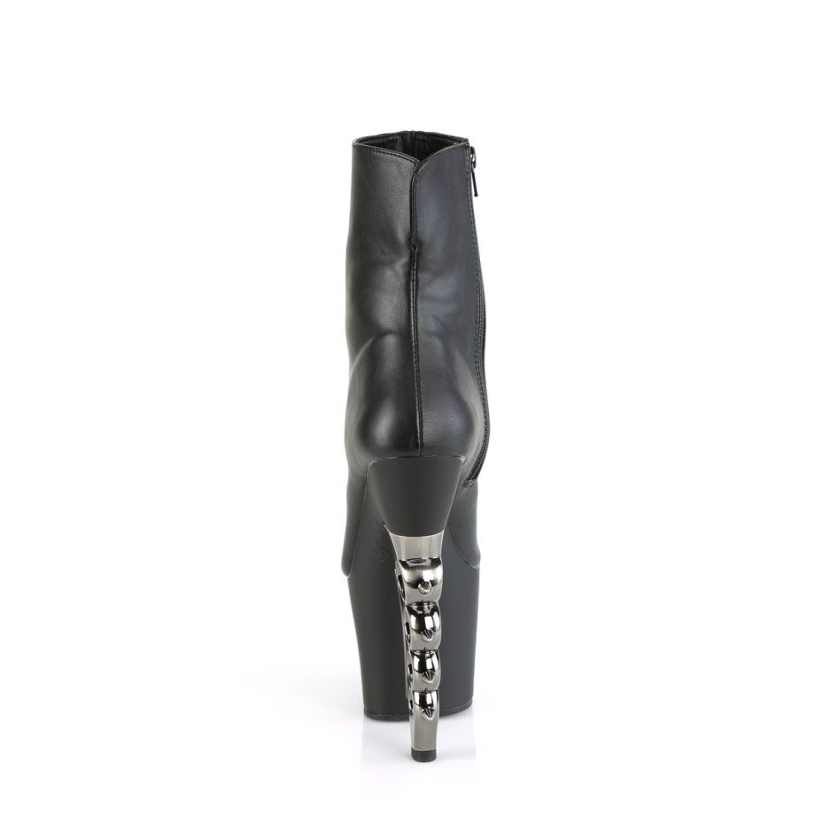 Pleaser IRONGRIP-1042 IRGP1042/BPU/B-SCH Tronchetti  Tacco Altissimo 17 Plateau 8.3 Nero IRGP1042/BPU/B-SCH