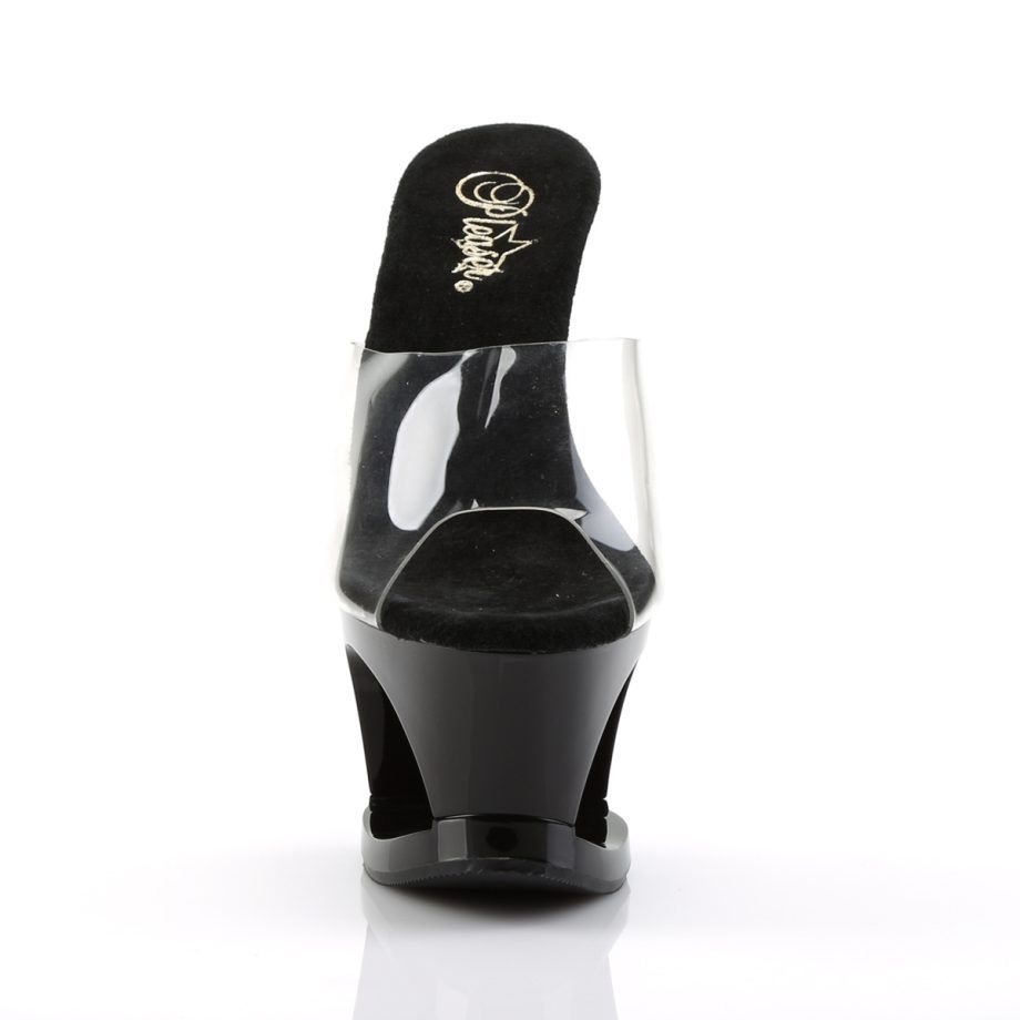 Pleaser MOON-701HRS MOON701HRS/C/B-R Sabot Donna  Tacco Altissimo 17 Plateau 7.0 Nero MOON701HRS/C/B-R