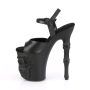 Pleaser RAPTURE-809 RAPT809/BPU/M Sandali con Cinturino  Tacco Altissimo 20 Plateau 10.0 Nero RAPT809/BPU/M