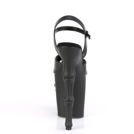 Pleaser RAPTURE-809 RAPT809/BPU/M Sandali con Cinturino  Tacco Altissimo 20 Plateau 10.0 Nero RAPT809/BPU/M