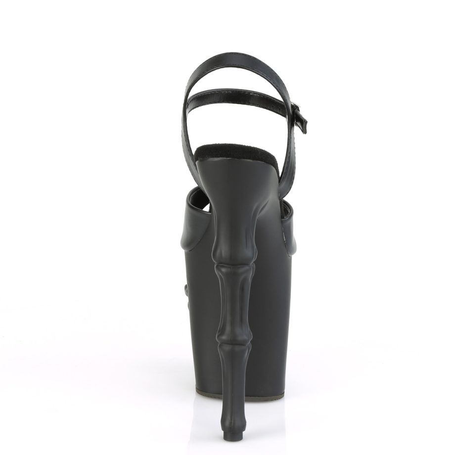 Pleaser RAPTURE-809 RAPT809/BPU/M Sandali con Cinturino  Tacco Altissimo 20 Plateau 10.0 Nero RAPT809/BPU/M