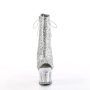 Pleaser SPECTATOR-1018G SPEC1018G/SG/C-SCH Tronchetti  Tacco Altissimo 17 Plateau 7.6 Argento SPEC1018G/SG/C-SCH