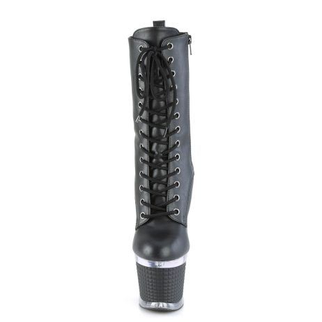 Pleaser SPECTATOR-1040 SPEC1040/BPU/C-B Tronchetti  Tacco Altissimo 17 Plateau 7.6 Nero SPEC1040/BPU/C-B