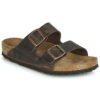 BIRKENSTOCK  Arizona Soft Footbed  Marrone -  Ciabatta Donna