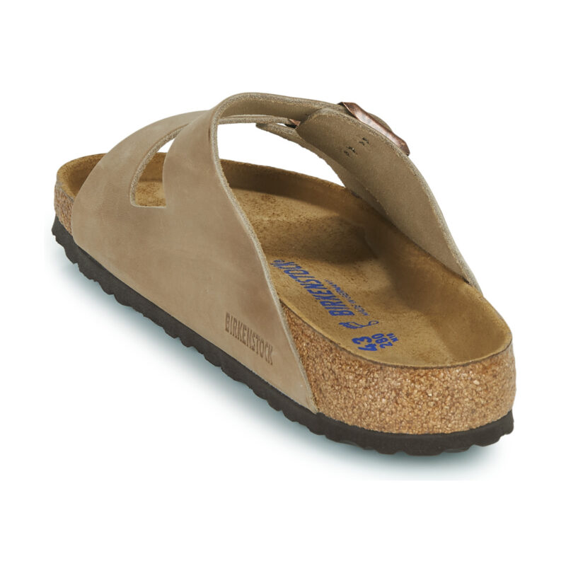 BIRKENSTOCK Arizona Soft Footbed Oiled / Pelle / Tabacco / Brown / Regular Marrone Ciabatta Donna - 5