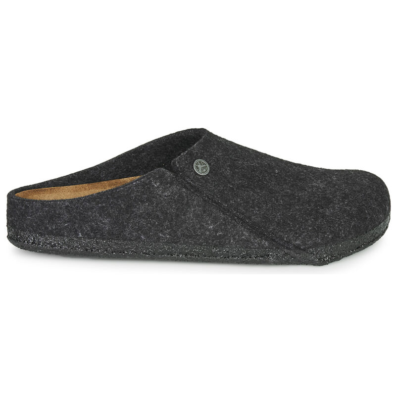 BIRKENSTOCK Zermatt Felt / Antracita / Regular Gris Pantuflas Mujer - 2