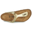 BIRKENSTOCK Gizeh Birko-flor / Oro / Regular Oro Infradito Donna - 6