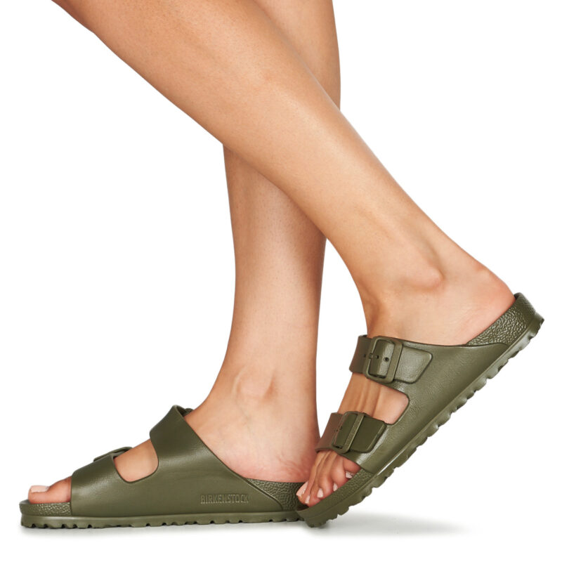 BIRKENSTOCK Arizona EVA Khaki / Narrow Khaki Women's Slipper - 8