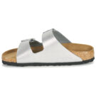 BIRKENSTOCK Arizona Birko-flor / Silver / Stretto Argento Ciabatta Donna - 4