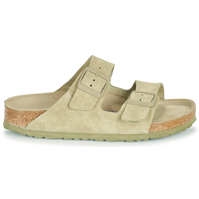 BIRKENSTOCK  Arizona Soft Footbed  Kaki -  Ciabatta Donna - 2