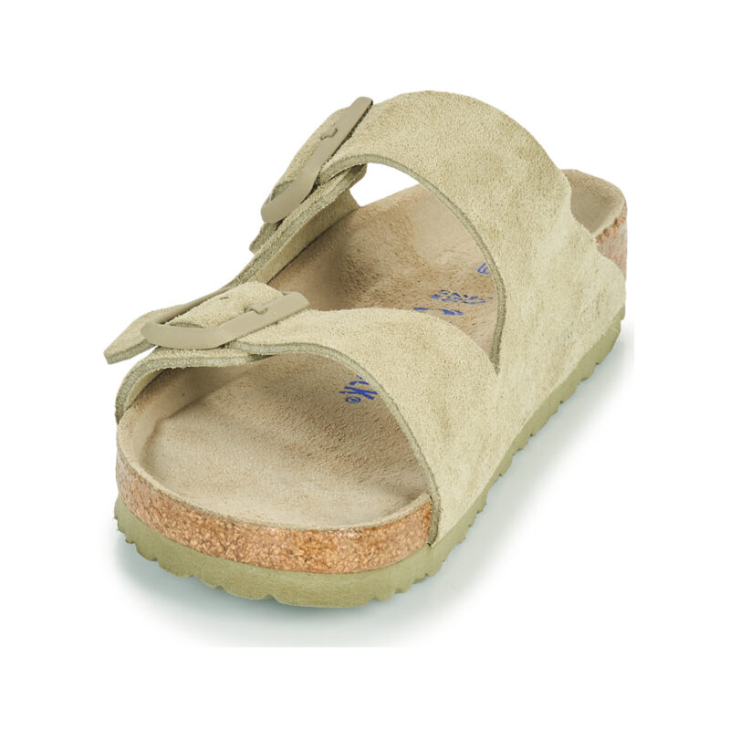 BIRKENSTOCK  Arizona Soft Footbed  Kaki -  Ciabatta Donna - 3