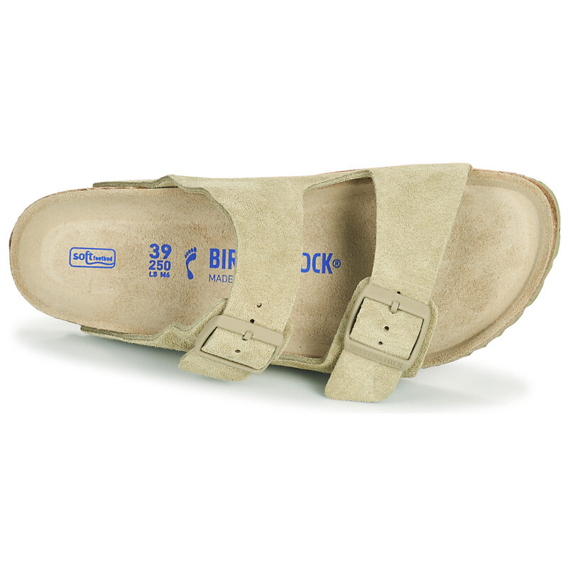 BIRKENSTOCK  Arizona Soft Footbed  Kaki -  Ciabatta Donna - 6
