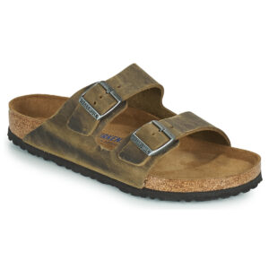 BIRKENSTOCK  Arizona Soft Footbed  Kaki -  Ciabatta Donna