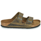 BIRKENSTOCK Arizona Soft Footbed Oiled / Pelle / Khaki / Regular Kaki Ciabatta Donna - 2