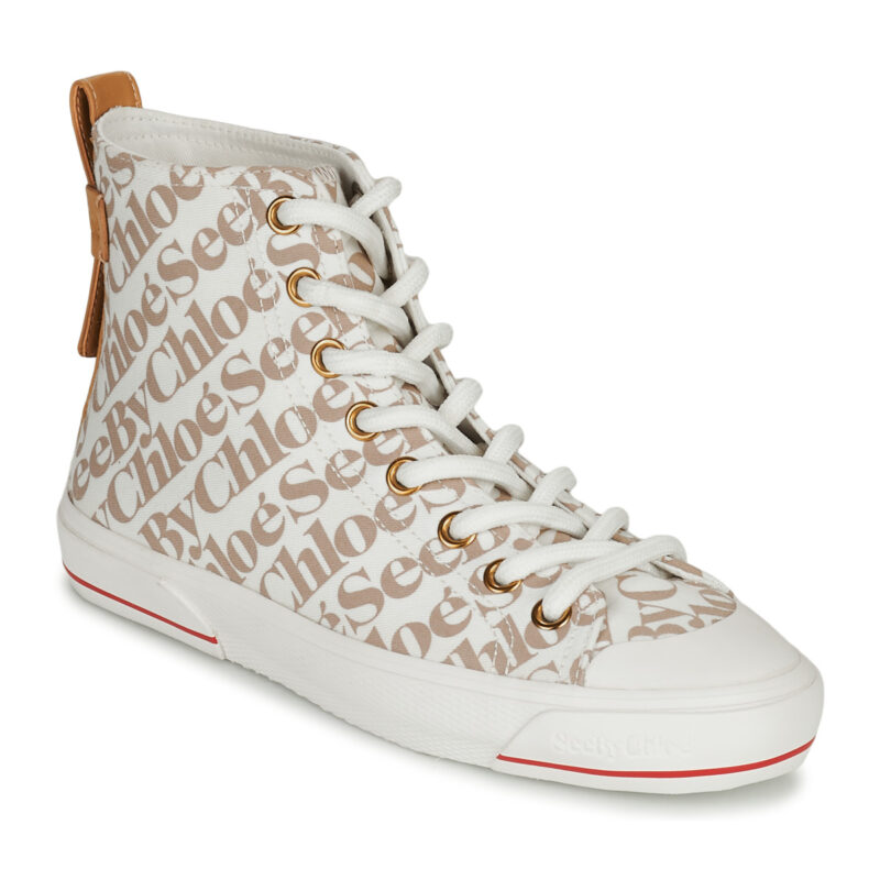 See by Chloé ARYANA Beige Sneakers alte Donna - 1