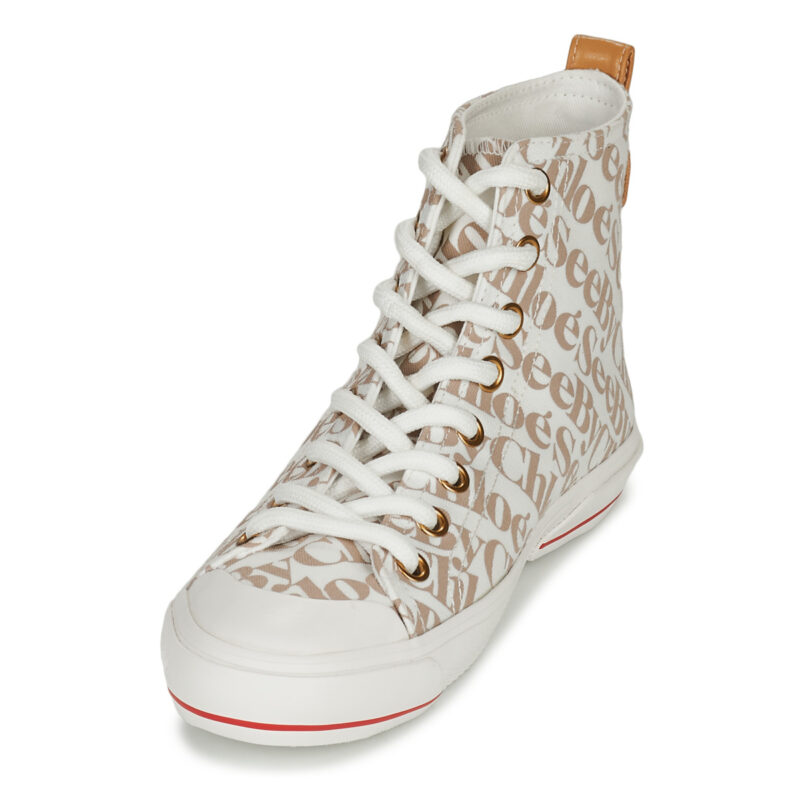 See by Chloé ARYANA Beige Sneakers alte Donna - 3