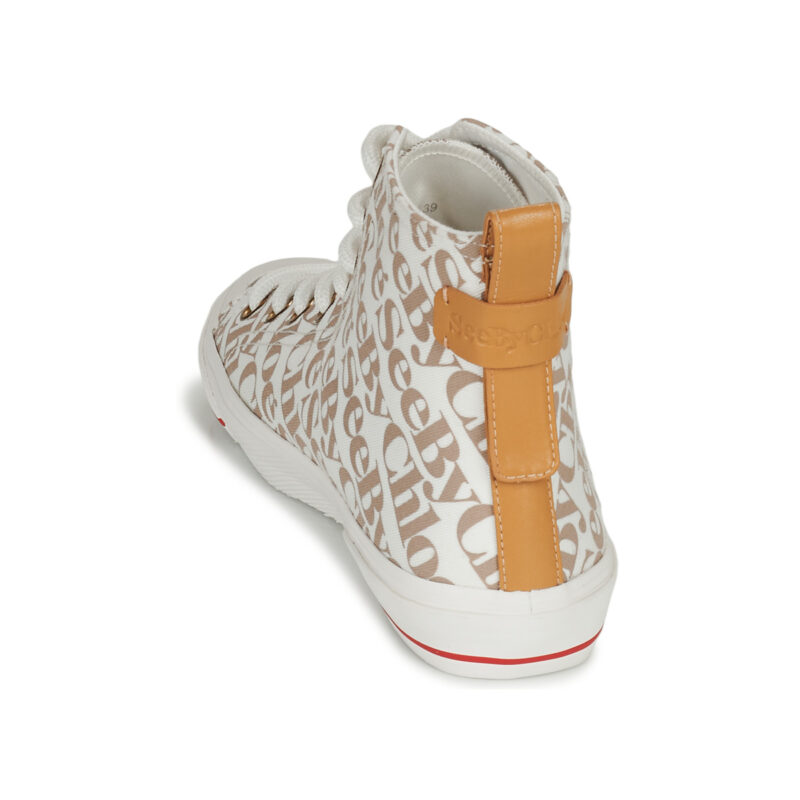 See by Chloé ARYANA Beige Sneakers alte Donna - 5