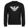 Felpe  Emporio Armani  8N1MR6  Nero -  Felpe Abbigliamento Uomo