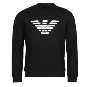 Felpe  Emporio Armani  8N1MR6  Nero -  Felpe Abbigliamento Uomo