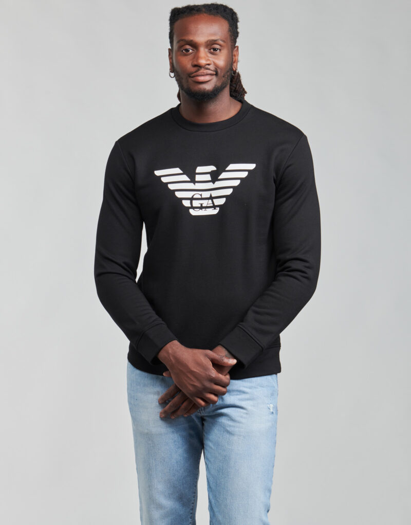 Felpe Emporio Armani 8N1MR6 Nero Felpe Uomo - 2