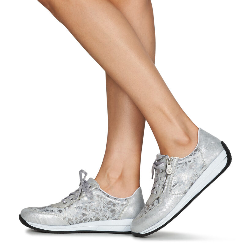 Rieker  SPACE  Grigio -  Sneakers basse Donna - 8