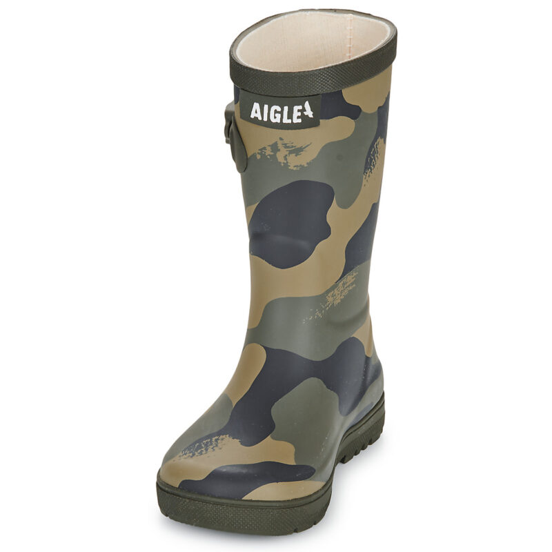 Aigle WOODY-POP PT 2 Verde Stivali da pioggia Bambino - 3