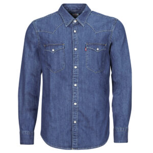 Camicia a maniche lunghe  Levis  BARSTOW WESTERN STANDARD  Blu -  Camicie a maniche lunghe Uomo