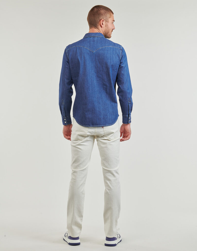 Camisa de manga larga Levis Camisas de manga larga azules para hombre BARSTOW WESTERN STANDARD - 4