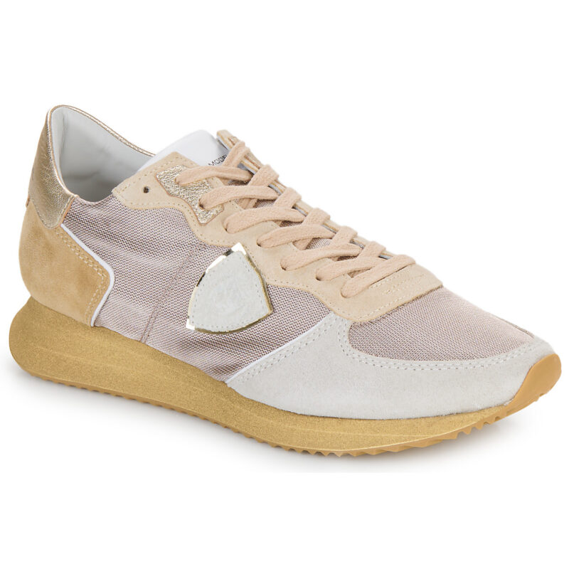 Philippe Model TRPX LOW WOMAN Gold Low Sneakers Women - 1