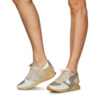 Philippe Model TRPX LOW WOMAN Gold Low Sneakers Women - 8