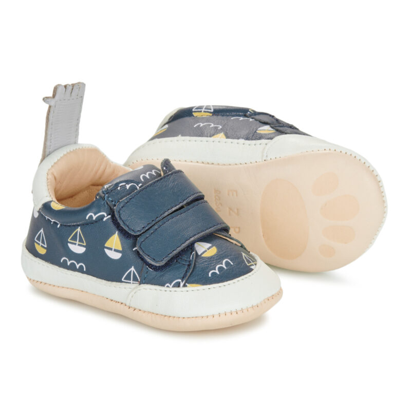 Easy Peasy MY BLUMOO PTI'VELCRO Blu Pantofole Bambino - 3