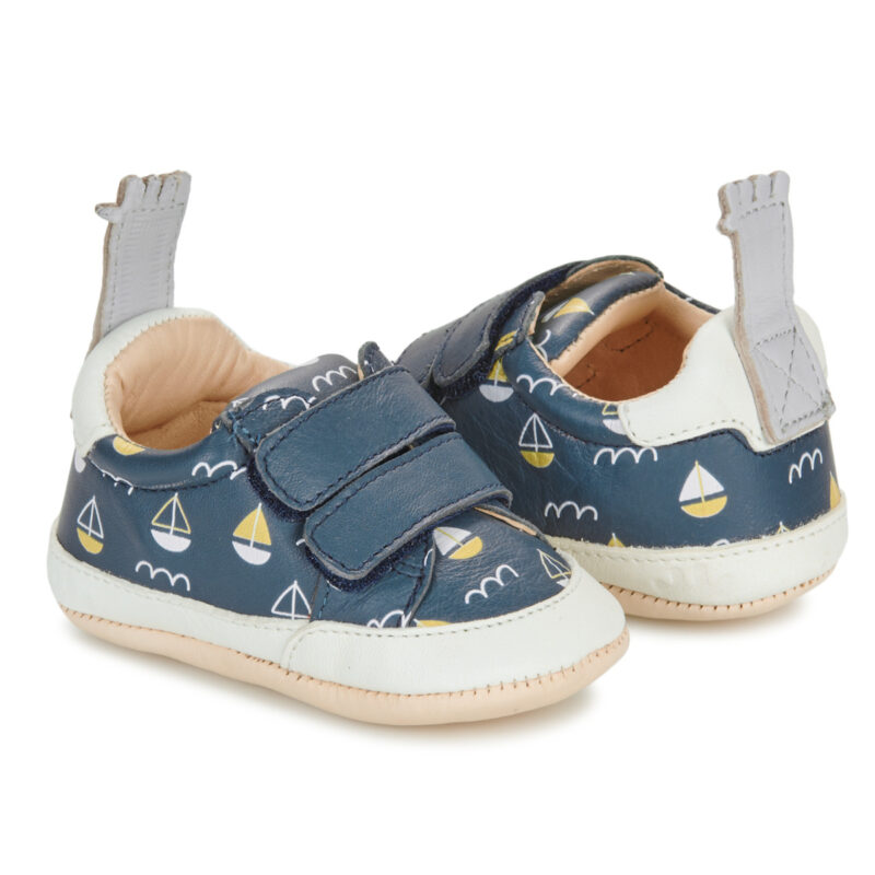 Easy Peasy MY BLUMOO PTI'VELCRO Blu Pantofole Bambino - 4