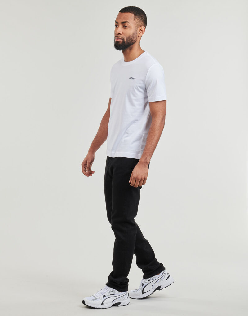 T-Shirt Esprit SUS F AW CN SS Wei&szlig; T-Shirt mit kurzen &Auml;rmeln Herren - 3