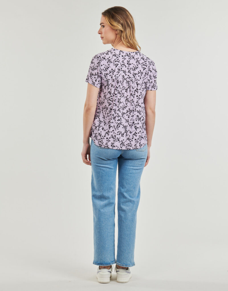 Bluse Esprit SKI V NECK BLOU Multicolore Camicette Frau - 4