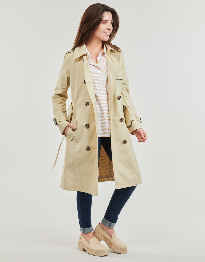Trenchcoats Esprit CLASSIC TRENCH Beige Trench Frau - 3