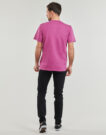 Camisetas Element BASIC POCKET PIGMENT SS Rosa T-shirt maniche corte Uomo - 4