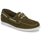 Carlington Chaussures bateau BORSI Kaki pour hommes - 1