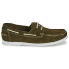 Carlington Chaussures bateau BORSI Kaki pour hommes - 2