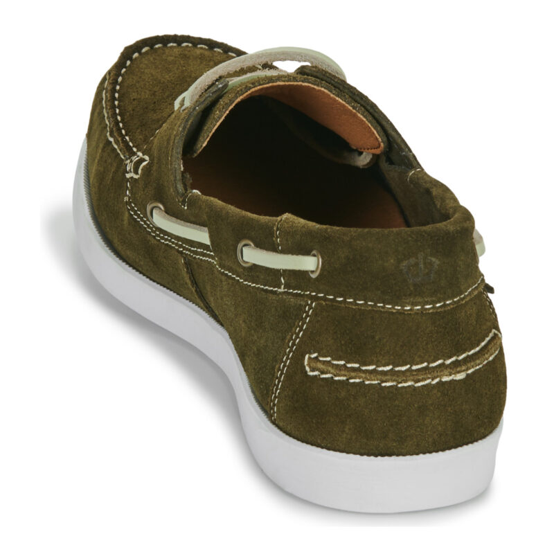 Carlington Chaussures bateau BORSI Kaki pour hommes - 5