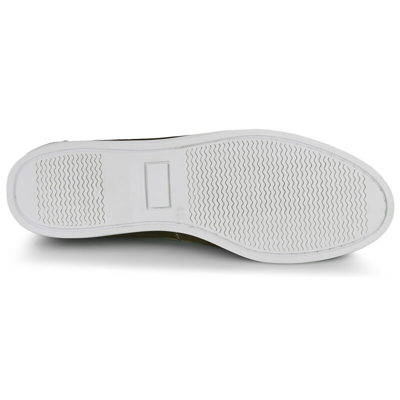 Carlington Chaussures bateau BORSI Kaki pour hommes - 7