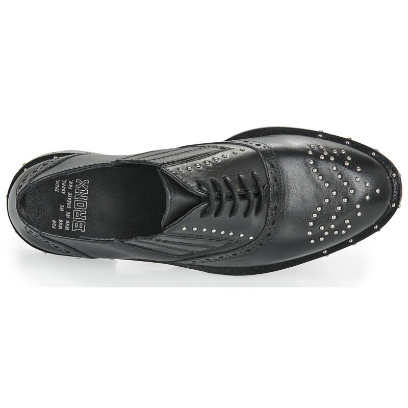 Bronx  Next-Wagon  Nero Richelieu Donna - 6
