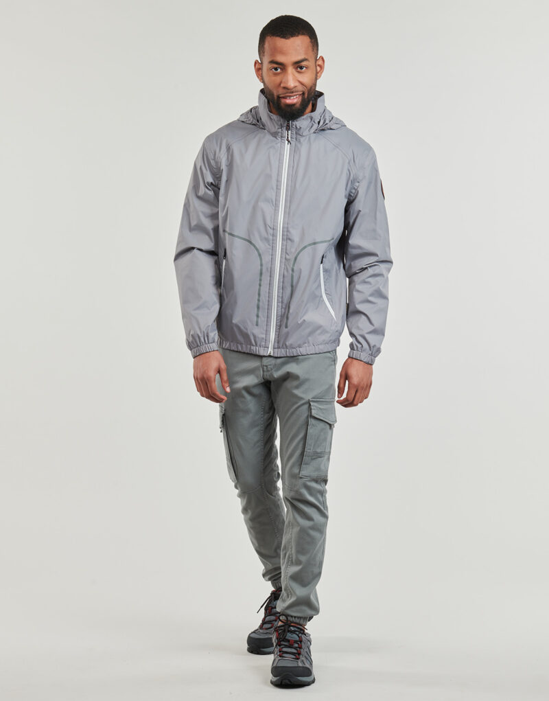 Napapijri A CLOUDY Parka Parka Hombre Gris - 3