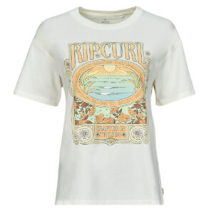 T-shirt  Rip Curl  LONG DAYS RELAXED TEE  Bianco -  T-shirt maniche corte Donna