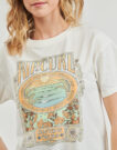 Rip Curl LONG DAYS RELAXED TEE White T-shirt short sleeves Woman - 5