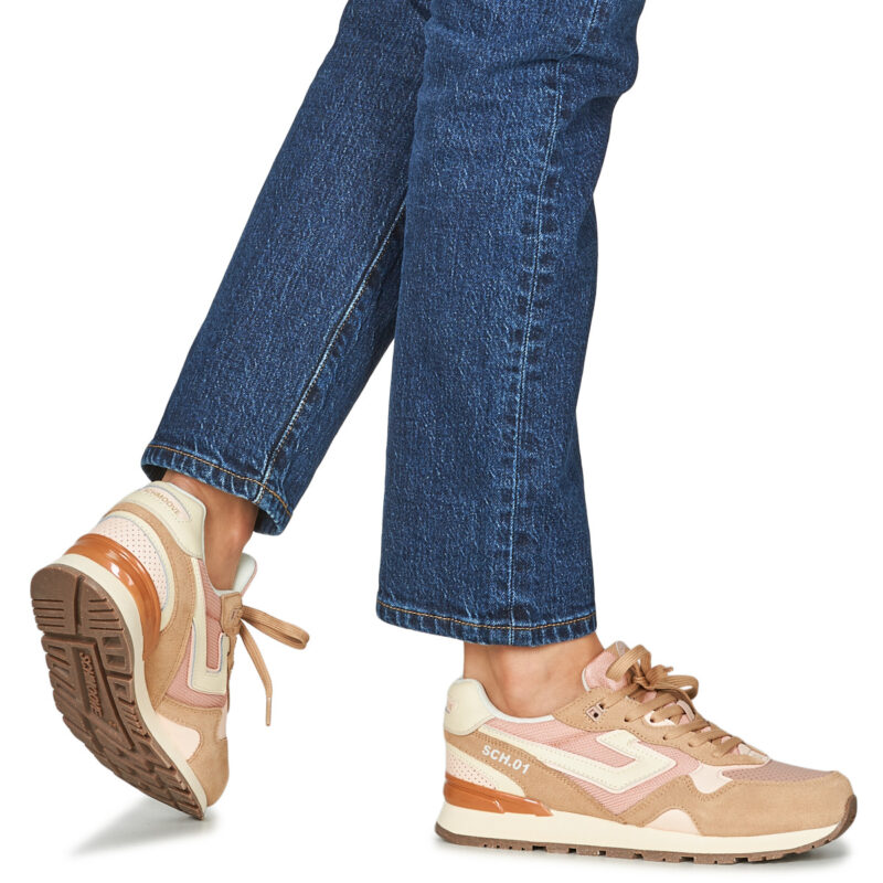 Schmoove CAPE COD RUNNER W Beige Women's low sneakers - 8