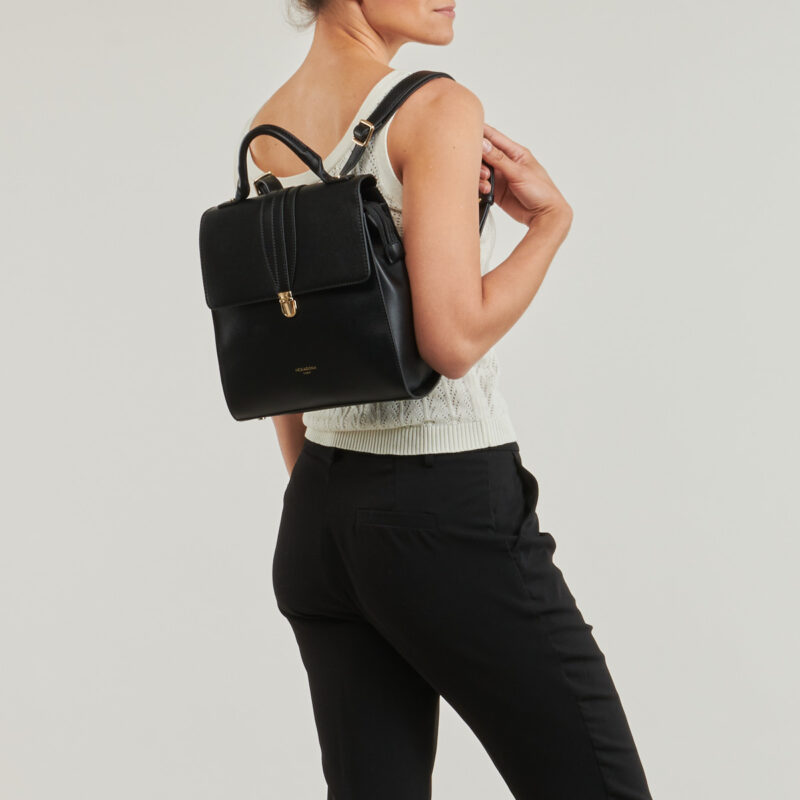 Donna Hexagona LEA Nero Zaino Donna - 6