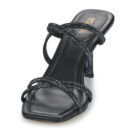 MICHAEL Michael Kors CORRINE SANDAL Black Women's Slipper - 3
